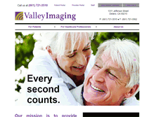 Tablet Screenshot of delanovalleyimaging.com